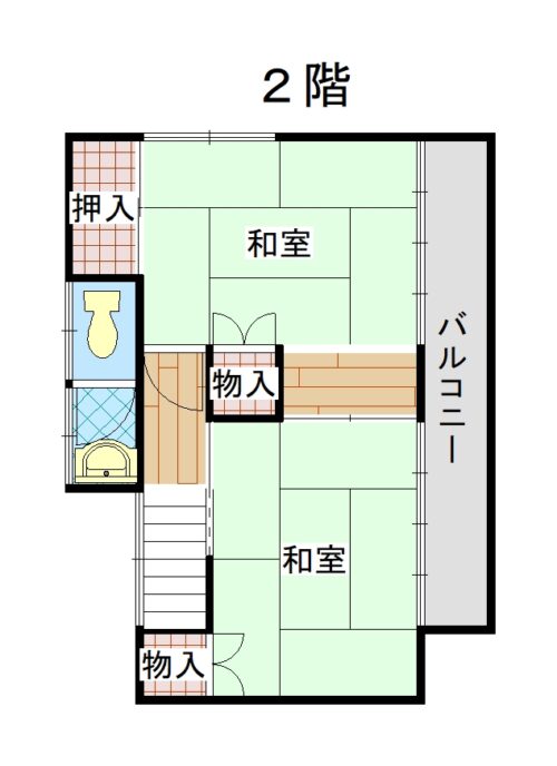 2階間取り