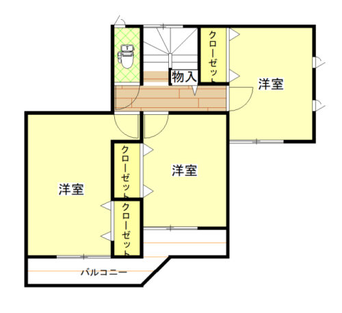 ２階(間取)